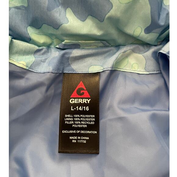 Newt Gerry Girls Size L- 14/16 LT Sky Blue Gray 3 in 1 Winter Jacket - Picture 4 of 13